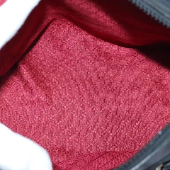 GUCCI GG Canvas Web Sherry Line Boston Bag Black Red Gold 010 378 Auth 84562 - Picture 11 of 16